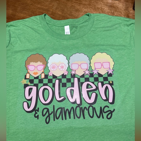 Golden & Glamorous T-Shirt - Picture 2 of 3